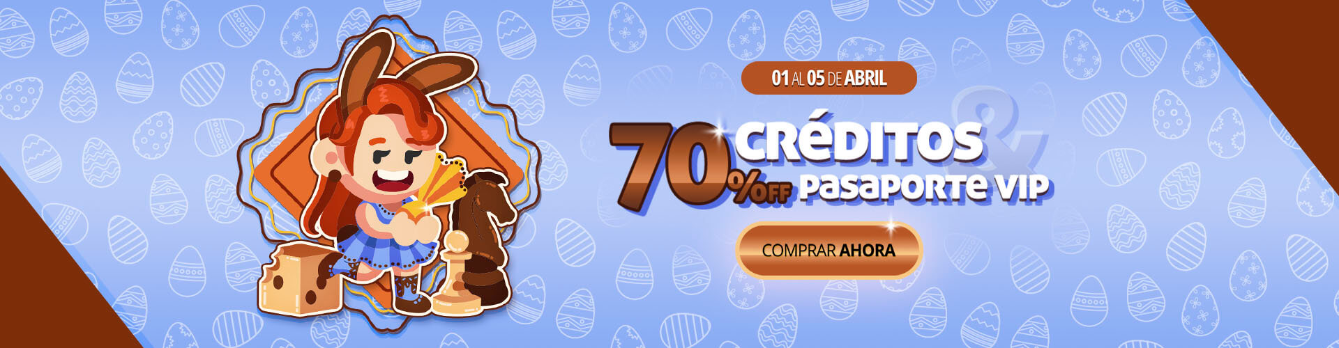 �Caza de descuentos! ??? Todo con 70% off para celebrar pascua.